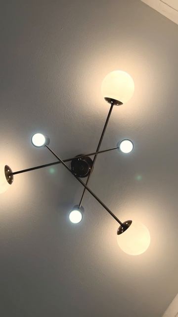 Люстра Ollega 9140-3+3, золотая смотреть онлайн