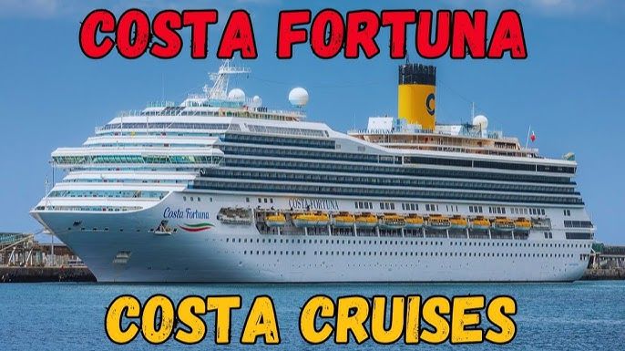 Проходим Гибралтарский пролив во время круиза Costa Fortuna и выходим в Атлантический океан. смотреть онлайн