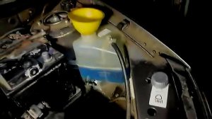 Замена охлаждающей жидкости на Калине. Удаление воздуха. Авторское видео