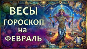 Гороскоп для Весов на февраль 2026 года