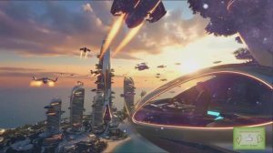 Жизнь в 2700 году в футуристических городах, Летающие автомобили, научно-фантастический фильм