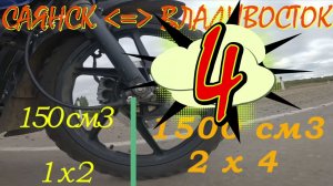 4 Саянск Владивосток 150 боксер баджадж мототур 2025