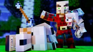 САМЫЙ ГРУСТНЫЙ ВОЛК В МАЙНКРАФТЕ, МУЛЬТФИЛЬМ