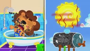 Маша и Леопольд Душ горелый - Мультик для детей