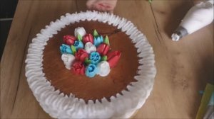 МК по торту КОРЗИНА С ТЮЛЬПАНАМИ