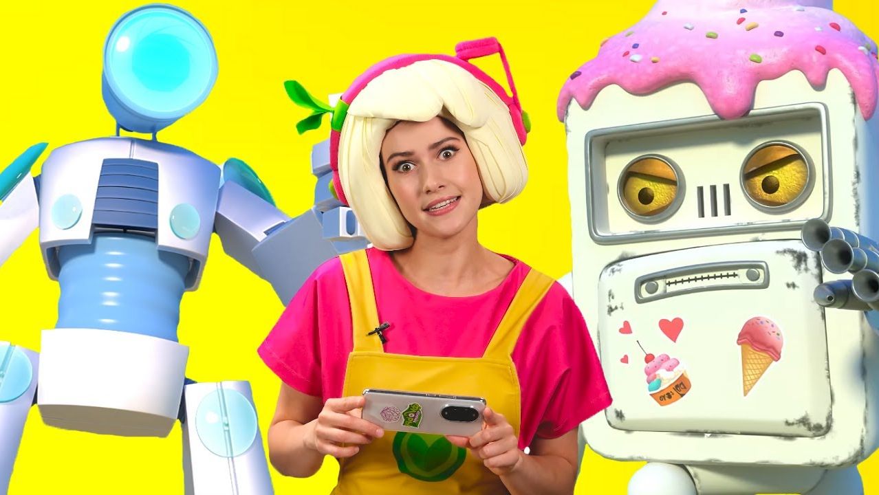 Пломбироид VS Оптобот — Песенки Фортуны — Обзор серий вместе с Флорой смотреть онлайн