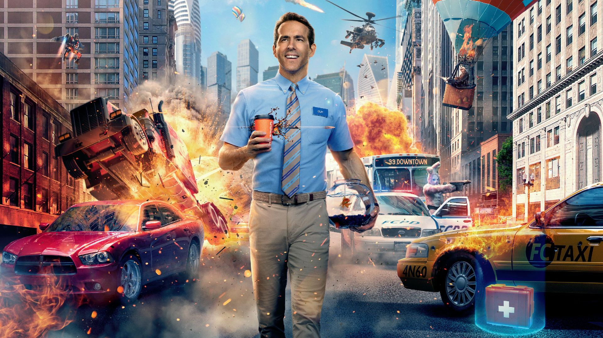 Главный герой (2021) / Free Guy смотреть онлайн