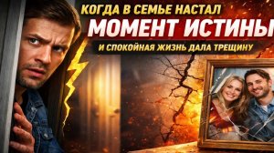 Когда в семье настал момент истины и спокойная жизнь дала трещину | Рассказ мужчины