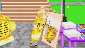 Маша и Леопольд Золотой фломастер - Мультик для детей