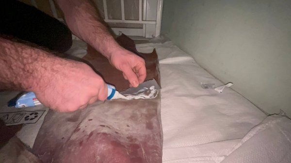 Стяжка пола,апгрейд или ремонт чапсов или наколенников