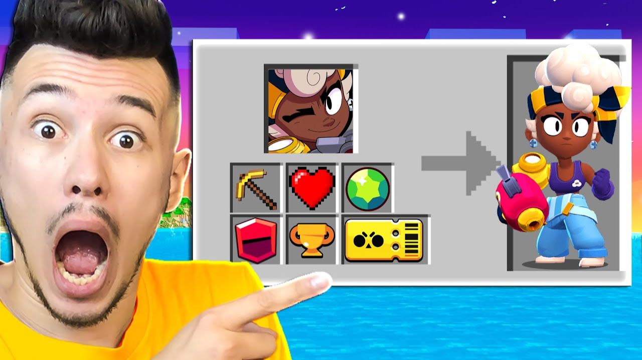 КАК СКРАФТИТЬ НОВЫЙ БРАВЛЕР МЭЙСИ в Бравл Старс в Майнкрафте | КУПИК МАЙНКРАФТ смотреть онлайн