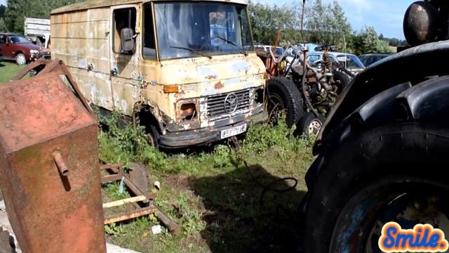 МЕРСЕДЕС 407D спустя 15 лет Завелся и поехал. смотреть онлайн