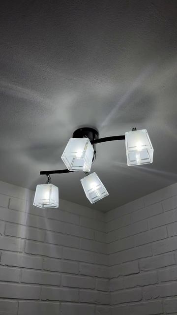 Люстра Quota 4135-4 черный + хром смотреть онлайн