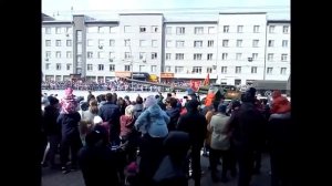 Парад Победы в Новосибирске. 9 мая