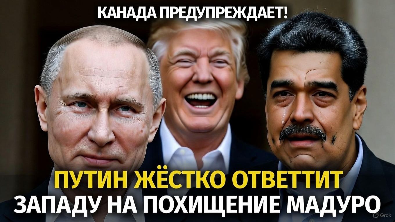 В Канаде предупреждают Россия недовольна, США ждёт расплата за удар по Венесуэле смотреть онлайн
