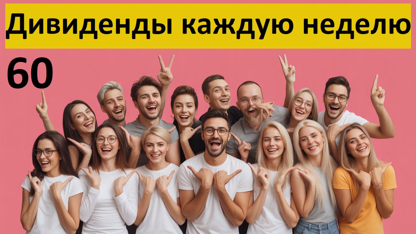 Конкурс 60 в Тинькофф Инвестиции Дивиденды каждую неделю Донаты для 30 человек + 1 на 550 Тбанк смотреть онлайн