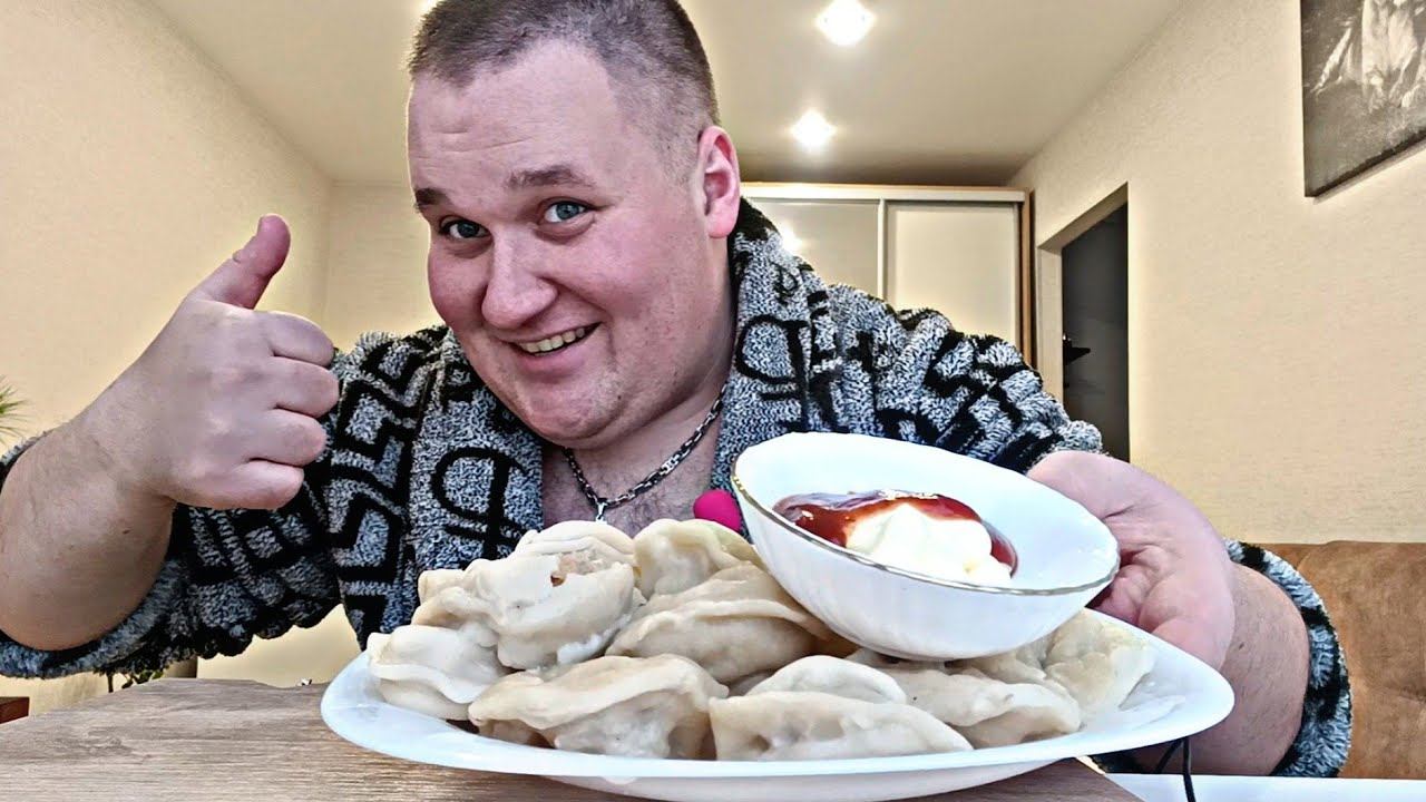 МУКБАНГ ПЕЛЬМЕНИ домашние / ОБЖОР ПЕЛЬМЕНИ с майонезом и кетчупом/ MUKBANG ASMR смотреть онлайн