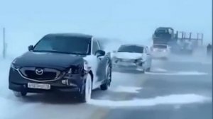 Вторая за сутки массовая авария: в Татарстане столкнулись 10 машин