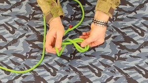 Как вязать узел Восьмерка проводник?