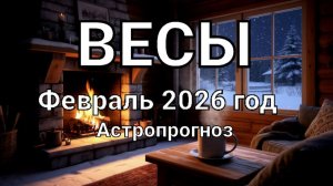 ВЕСЫ. Февраль 2026 год. Астропрогноз