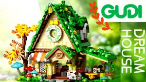 GUDI 52007 Милый домик Обзор набора