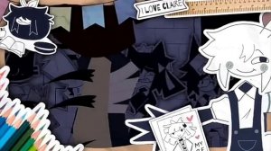 бумажная школа (поменялись местами) 
моя озвучка
тихо получилось(