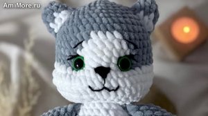 Амигуруми: схема Кот Барсик | Игрушки вязаные крючком