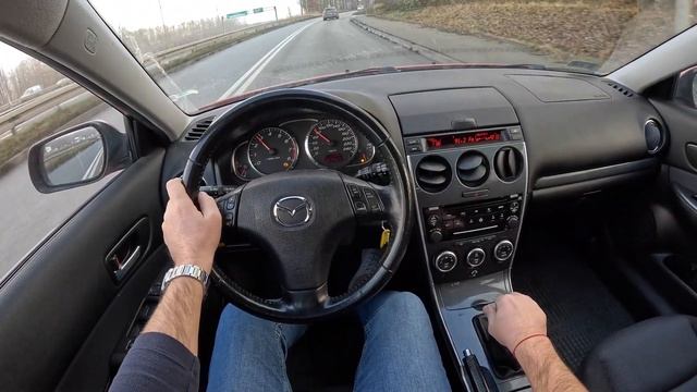 Mazda 6 2006 [2.0 л. 147 л.с.] POV Test Drive смотреть онлайн