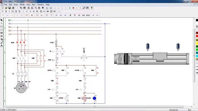 СИМУЛЯТОР АВТО ДВЕРНЫХ ВОРОТ _ _ CADe SIMU V3 смотреть онлайн