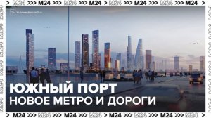 На территории бывшей промзоны Южный порт построят станцию метро и дорожную сеть - Москва 24