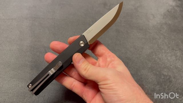 Нож со сканди спусками SRM Gent 401LC-GB