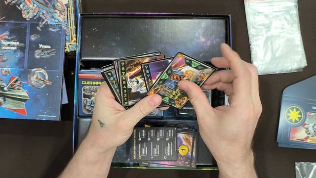 "Звездные Империи: Наследие" Распаковка настольной игры + Промонаборы смотреть онлайн