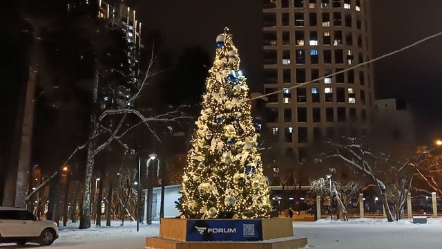 Новый год 2026 Ёлки, городки и украшения города Екатерибурга Часть 6 Дома культуры и парки. смотреть онлайн