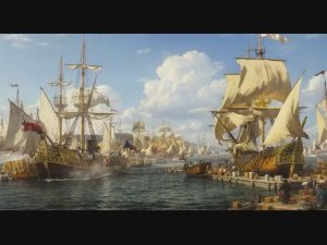 В нашу гавань заходили корабли