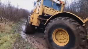 Мощь тракторов "Кировец" в самых сложных условиях эксплуатации