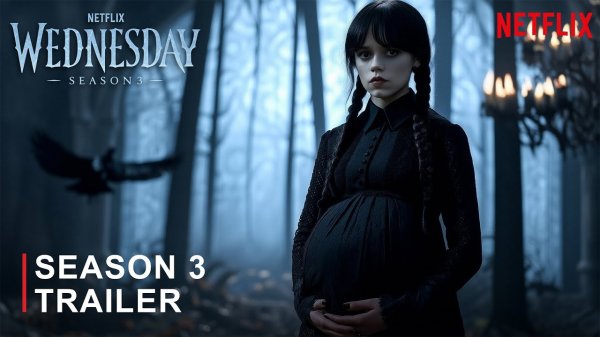 Уэнсдэй: 3-й сезон (Трейлер 2026)