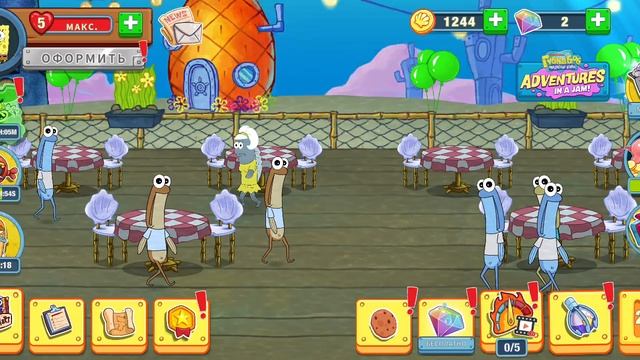 играем в Губку боб кулинарные поединки 6 часть