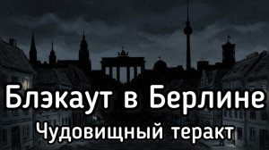 Разборки спецслужб Зеленского. Блэкаут в Берлине - чудовищный теракт