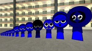 Все Размеры Спрунки Джевин Ищут Малыша и его друзей