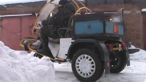 Самодельный трицикл БИНЧ-4 Муравей. ч.27.