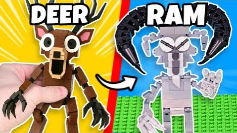 Распаковка КАЖДОЙ 99-Й НОЧИ В ЛЕСУ. Монстр из LEGO... смотреть онлайн