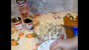 Салат _Подсолнух_. Праздничное блюдо