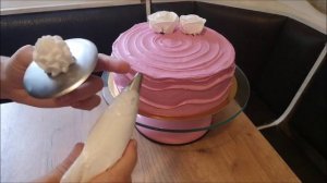 Как сделать волны из крема