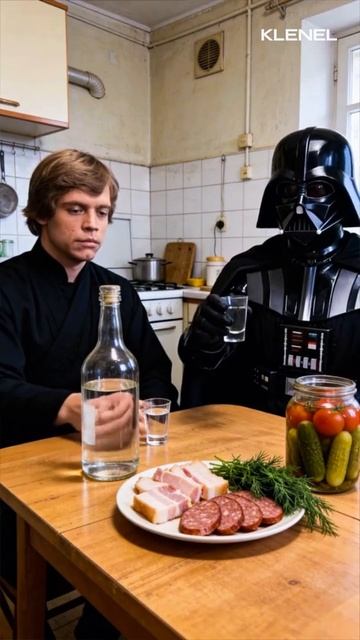 Звёздные войны по-русски: ИИ-версия с деревенским колоритом смотреть онлайн