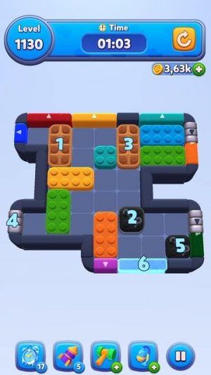 Color Block Jam 1130 Уровень