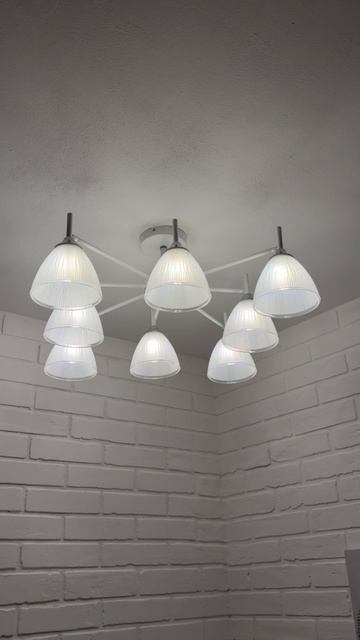 Люстра Indirozzo 4075-8 WH+CR смотреть онлайн