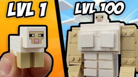 Улучшаем СЛАБЫХ мобов LEGO Minecraft