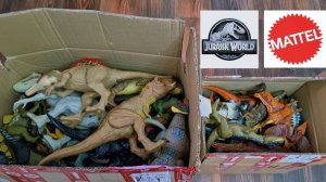 2 коробки динозавров Mattel Jurassic World #динозавр #игрушки #маттел #коллекция