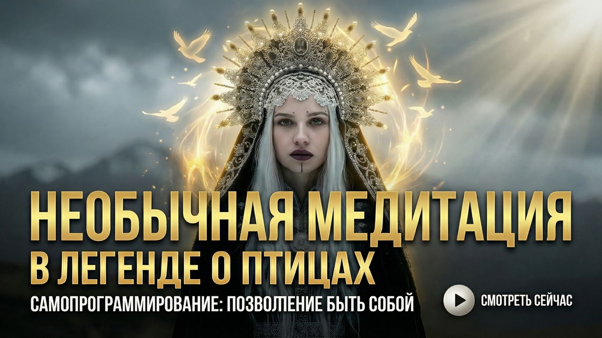 🦅 Необычная Исцеляющая Медитация в Легенде: Самопрограммирование на Позволение Быть Собой!