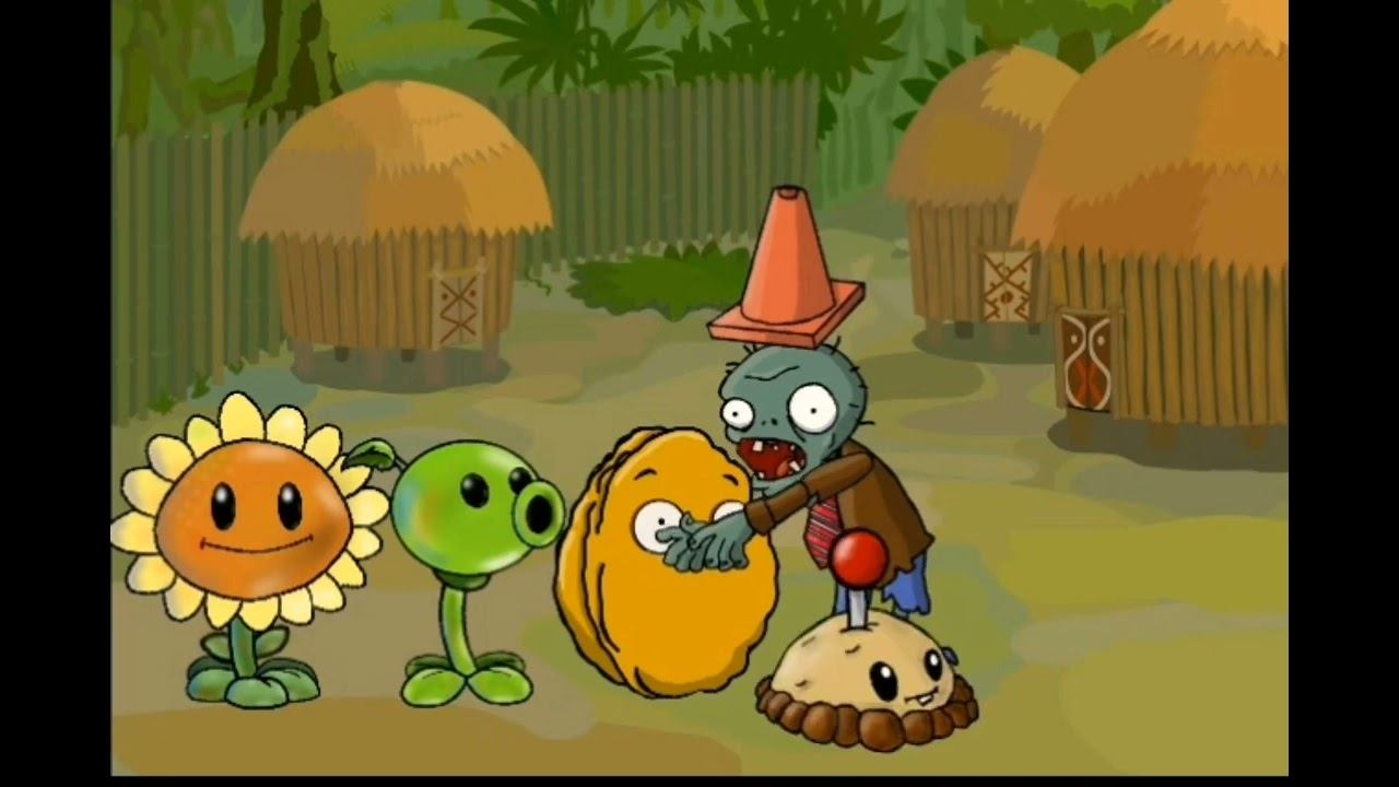 Моя первая анимация PVZ В нарисуй мультфильм 2